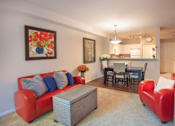 Thumbnail 15 of 30 - Modern Open Living Space at Metropolitan Place Apartments, Washington