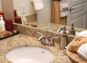 Thumbnail 28 of 40 - Renovated Bathrooms With Granite  Counters at Metropolitan Collection Apartments, Washington, 98057