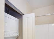 Thumbnail 16 of 25 - Tower Washer and Dryer in Unit at Revo 225 Apartments, Renton, 98057