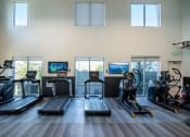Thumbnail 22 of 38 - Fitness Center with Treadmills at Garden Lofts Apartments, Salt Lake City
