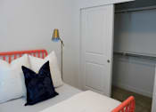 Thumbnail 10 of 46 - Secondary Bedroom with Closet at Arcadia Apartments