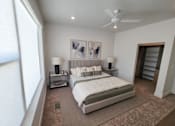 Thumbnail 8 of 52 - The Ash Apartments & Townhomes Bedroom with Closet