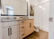 Thumbnail 13 of 37 - Main Bathroom with Shower at The Hudson Townhomes Salt Lake City Utah