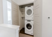 Thumbnail 17 of 37 - The Hudson Townhomes Salt Lake City Utah Full Size Washer and Dryer