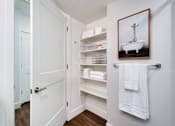 Thumbnail 11 of 53 - The Stack - Sugarhouse Apartments Bathroom Closet