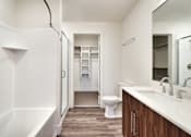 Thumbnail 51 of 53 - The Stack - Sugarhouse Apartments Bathroom with Walk In Closet