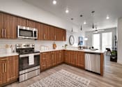 Thumbnail 2 of 53 - The Stack - Sugarhouse Apartments Empty Kitchen
