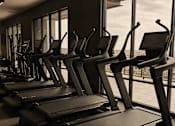 Thumbnail 67 of 85 - The Terrace at Academy Village Treadmills in Gym