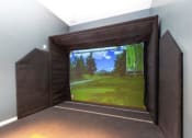 Thumbnail 29 of 39 - Golf Simulator at Rivulet Apartments, American Fork, UT