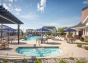 Thumbnail 30 of 39 - Picturesque Pool And Cabana at Rivulet Apartments, American Fork, 84003