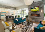Thumbnail 32 of 40 - Large Clubhouse With Ample Sitting And Television at Lofts at 7800 Apartments, Midvale, UT