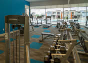 Thumbnail 28 of 40 - Free Weights And Cardio Equipment at Lofts at 7800 Apartments, Midvale, UT, 84047