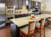 Thumbnail 18 of 25 - Elegant Dining Area at Tuscany Villas Senior Apartments, Midvale, UT