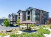Thumbnail 23 of 38 - Covered Gazebo at Parc on Center Apartments & Townhomes, Orem, Utah