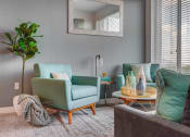 Thumbnail 10 of 36 - Living Room With Expansive Window at Element 31 Apartments, Salt Lake City, UT, 84106