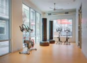 Thumbnail 15 of 36 - Fitness Center With Modern Equipment at Element 31 Apartments, Salt Lake City