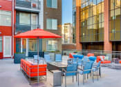 Thumbnail 29 of 36 - Outside Sitting area with shades at Element 31 Apartments, Utah, 84106