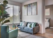 Thumbnail 7 of 36 - Decorated Living Room With Natural Light at Element 31 Apartments, Salt Lake City