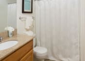 Thumbnail 9 of 26 - Luxurious Bathroom with Tub  at Promontory Point Apartments, Utah, 84094