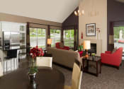 Thumbnail 17 of 26 - Living Room At Clubhouse at Promontory Point Apartments, Sandy, UT