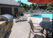 Thumbnail 26 of 26 - Poolside Sundeck And Grilling Area at Promontory Point Apartments, Sandy, Utah