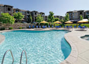 Thumbnail 23 of 38 - Glimmering Pool at San Marino Apartments, Utah