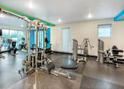 Thumbnail 18 of 46 - Weight Machines at Arcadia Apartments