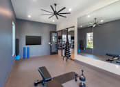 Thumbnail 27 of 36 - Yoga Room in Gym at The Veridian