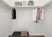 Thumbnail 22 of 38 - closet of a one bedroom apartment at Harbor Terrace Apartments, California, 90731