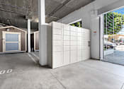 Thumbnail 11 of 38 - package lockers and storage at Harbor Terrace Apartments, San Pedro