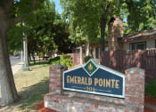 Thumbnail 1 of 12 - a sign for emerald point in front of a house