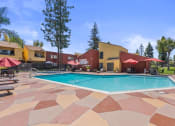 Thumbnail 1 of 30 - the swimming pool at our apartments at Brookhollow Apartments, West Covina , California