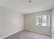 Thumbnail 21 of 30 - an empty room with carpet and a window at Brookhollow Apartments, West Covina 