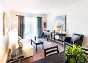 Thumbnail 2 of 6 - View of the living room, 1-3 bedroom apartments for rent, 101-1015 Pembridge Cres Kingston, ON