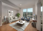 Thumbnail 3 of 8 - Living Room of 1BR