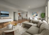 Thumbnail 5 of 8 - Living/Dining Room of 2BR