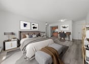 Thumbnail 1 of 37 - Open bedroom and living room - Studio