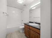 Thumbnail 11 of 37 - Bathroom - 1 bed floorplan