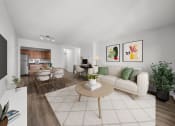 Thumbnail 6 of 37 - Living Room - 1 bedroom