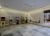 Thumbnail 57 of 66 - Classic arcade machines in The Rail at Bound Brook’s modern game room.