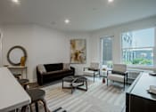 Thumbnail 9 of 33 - Spacious pet-friendly apartment interior at The Rail at Bound Brook, NJ.