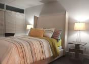 Thumbnail 9 of 18 - Spacious Bedroom With Comfortable Bed at The Palms on Main, Columbia, SC