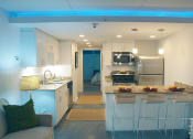 Thumbnail 6 of 18 - Gourmet Kitchen With Island at The Palms on Main, South Carolina, 29201