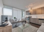 Thumbnail 19 of 25 - A3 (Furnished Studio) - living room/kitchen