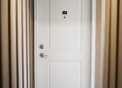 Thumbnail 15 of 43 - Door View at Railhead Apartments, Spokane, Washington