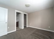 Thumbnail 4 of 43 - Carpeted Bedroom at Railhead Apartments, Spokane, 99202
