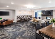 Thumbnail 5 of 23 - Silver Lounge, part room, guest visits, Senior Apartment, Senior living, Maplewood, White Bear Lake, Saint Paul, Frost English Silver