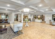 Thumbnail 2 of 23 - Lobby, welcoming, Senior Apartment, Senior living, Maplewood, White Bear Lake, Saint Paul, Frost English Silver