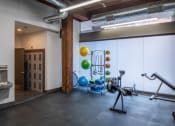 Thumbnail 38 of 41 - Fitness Center With Modern Equipment at Greeley Lofts, St. Louis, 63102