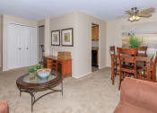 Thumbnail 38 of 43 - Standard unit with carpeting throughout  at 444 Park Apartments, Richmond Heights, OH, 44143